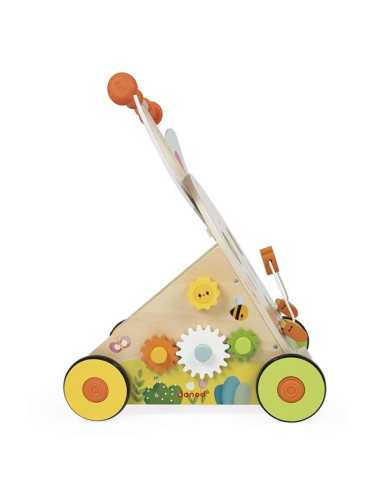 Chariot de marche Lapin - Janod Chariot de marche Lapin - Janod