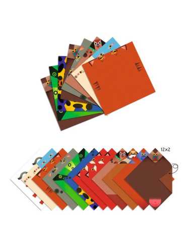 Origami Animaux sauteurs - Djeco Origami Animaux sauteurs - Djeco