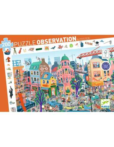 Puzzle d'observation La ville 200... Puzzle d'observation La ville 200...