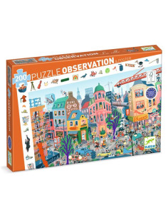 Puzzle d'observation La ville 200 pièces