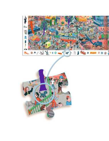 Puzzle d'observation La ville 200... Puzzle d'observation La ville 200...