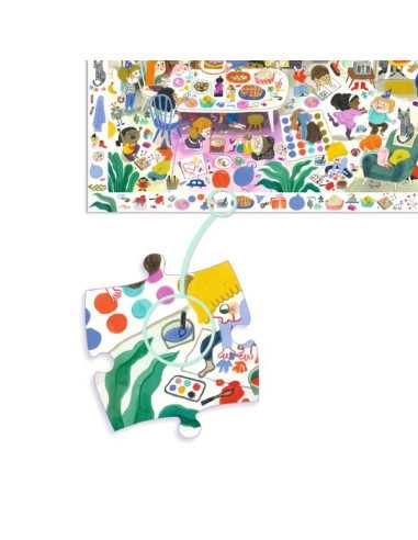 Puzzle d'observation 54 pièces La... Puzzle d'observation 54 pièces La...