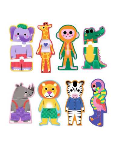 Puzzle trio Savana - Djeco Puzzle trio Savana - Djeco