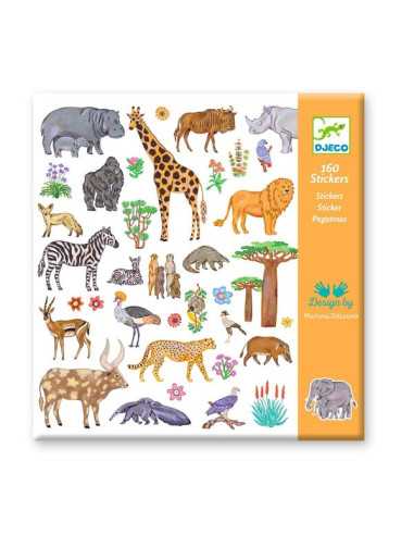 Stickers Kenya - Djeco Stickers Kenya - Djeco