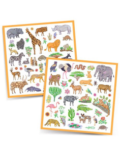 Stickers Kenya - Djeco 2