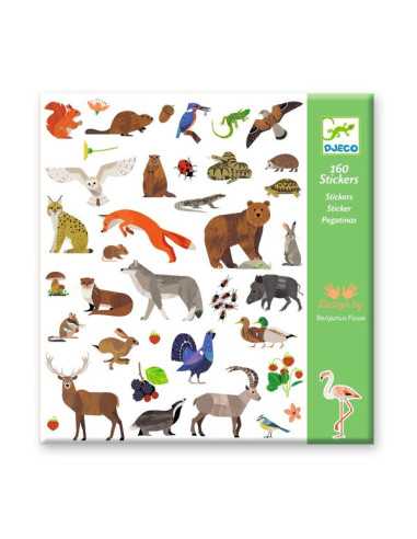 Stickers Faune - Djeco Stickers Faune - Djeco