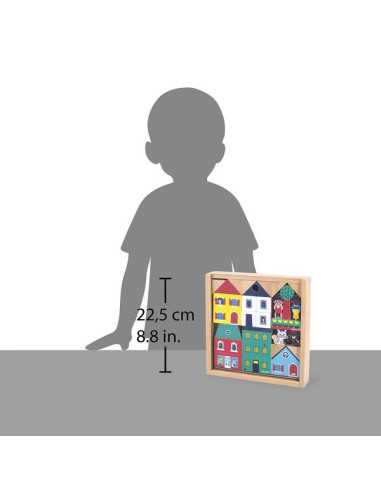 Cubes Ville Cross Roads - Janod Cubes Ville Cross Roads - Janod