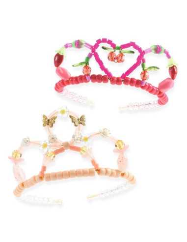 Duo de tiares rose - Djeco Duo de tiares rose - Djeco