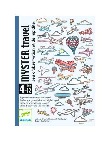 Jeu de cartes Myster Travel - Djeco Jeu de cartes Myster Travel - Djeco