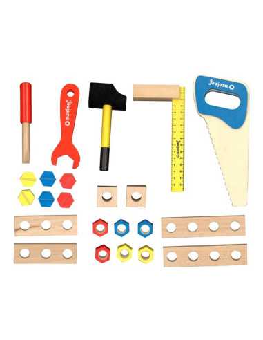 Caisse à outils en bois - Jeujura Caisse à outils en bois - Jeujura