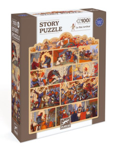 Story puzzle Le Roi Arthur 100 pièces