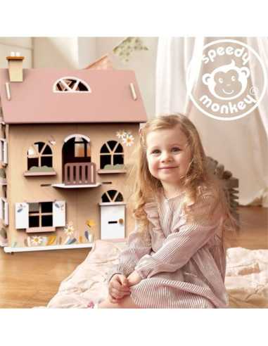 Maison de poupées fleurs - Speedy Monkey Maison de poupées fleurs - Speedy Monkey