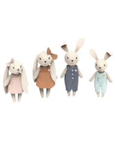 Famille de poupées lapin -...