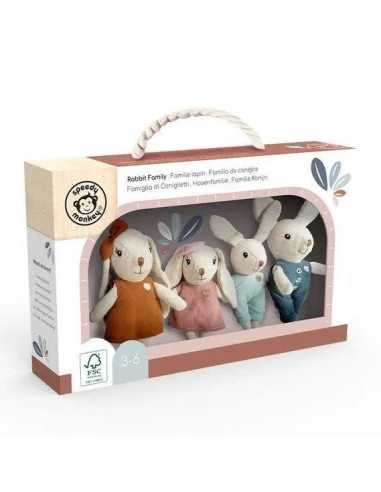 Famille de poupées lapin - Speedy Monkey Famille de poupées lapin - Speedy Monkey
