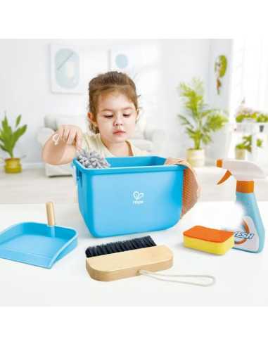 Kit de nettoyage avec seau - Hape Kit de nettoyage avec seau - Hape