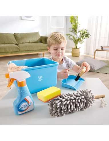 Kit de nettoyage avec seau - Hape Kit de nettoyage avec seau - Hape