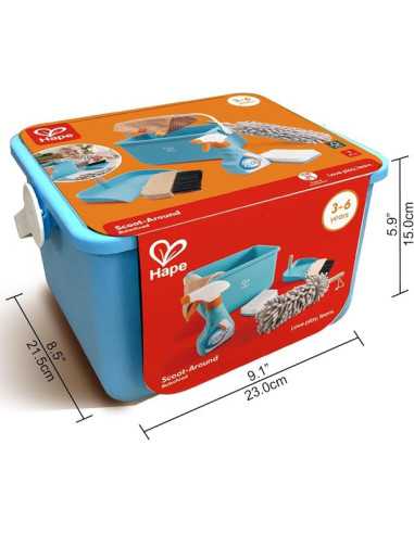 Kit de nettoyage avec seau - Hape Kit de nettoyage avec seau - Hape