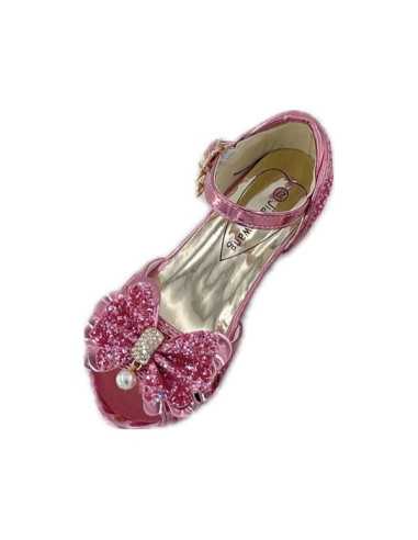 Mules à Nœuds et Paillette Rose 5 - 7... Mules à Nœuds et Paillette Rose 5 - 7...