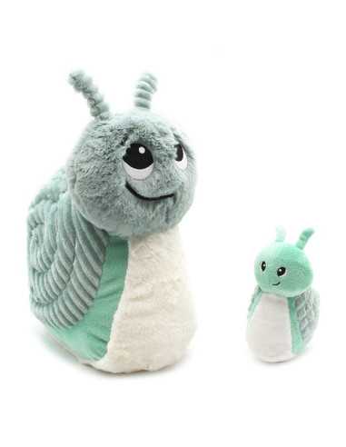 Peluche Speedou l'escargot maman et... Peluche Speedou l'escargot maman et...