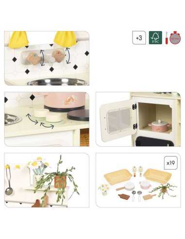 Grande cuisine équipée Mamie Soleil -... Grande cuisine équipée Mamie Soleil -...