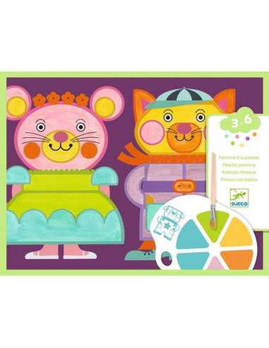 Peinture à la palette Les Joufflus -... Peinture à la palette Les Joufflus -...