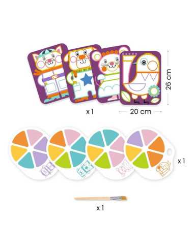 Peinture à la palette Les Joufflus -... Peinture à la palette Les Joufflus -...