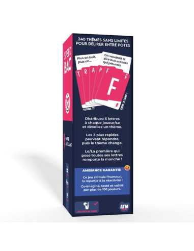 Jeu Speedbac rouge Jeu Speedbac rouge