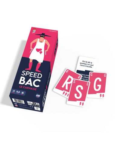 Jeu Speedbac rouge Jeu Speedbac rouge