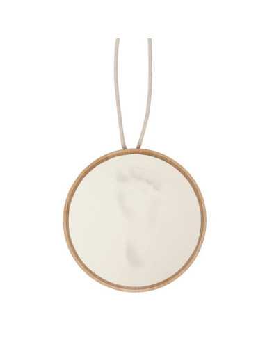 Médaillon empreinte bois - Petit... Médaillon empreinte bois - Petit...