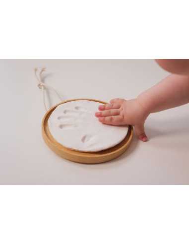 Médaillon empreinte bois - Petit... Médaillon empreinte bois - Petit...