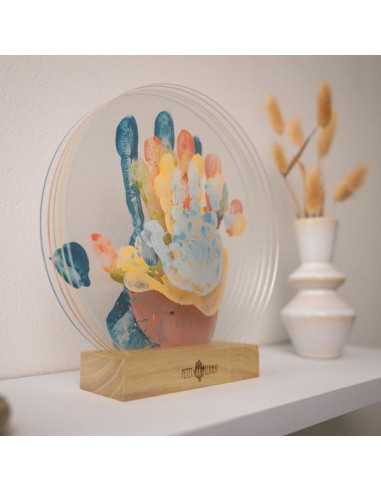 Cadre décoratif Empreintes Famille -... Cadre décoratif Empreintes Famille -...