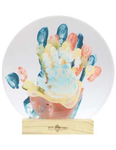 Cadre décoratif Empreintes Famille -... Cadre décoratif Empreintes Famille -...