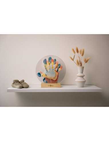 Cadre décoratif Empreintes Famille -... Cadre décoratif Empreintes Famille -...