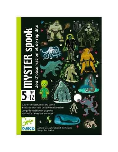 Jeu de cartes Myster Spook - Djeco