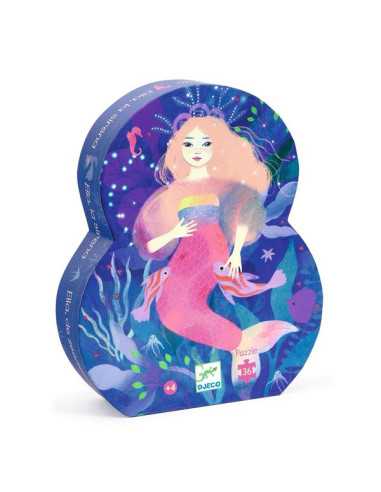 Puzzle Ella la sirène 36 pièces - Djeco
