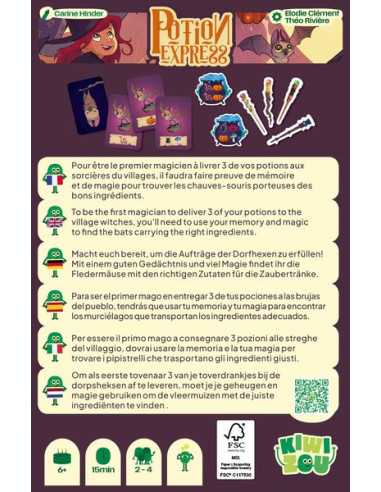 Jeu Potion Express - Kiwizou Jeu Potion Express - Kiwizou
