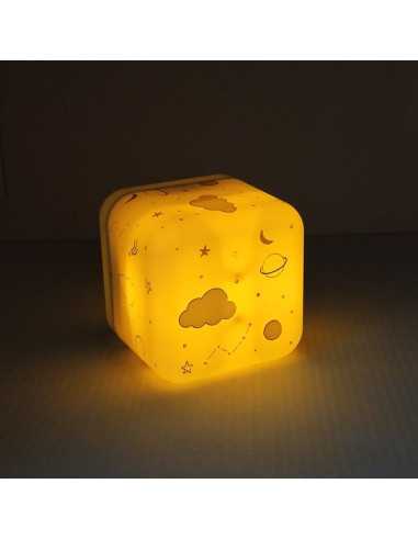 Veilleuse Cube B Espace - Cloud B Veilleuse Cube B Espace - Cloud B
