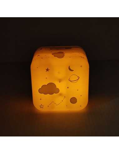 Veilleuse Cube B Espace - Cloud B Veilleuse Cube B Espace - Cloud B