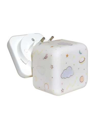 Veilleuse Cube B Espace - Cloud B Veilleuse Cube B Espace - Cloud B