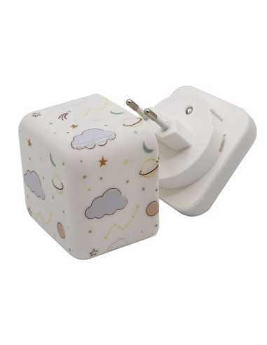 Veilleuse Cube B Espace - Cloud B Veilleuse Cube B Espace - Cloud B