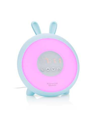 Veilleuse et réveil lapin bleu -... Veilleuse et réveil lapin bleu -...