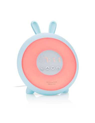 Veilleuse et réveil lapin bleu -... Veilleuse et réveil lapin bleu -...