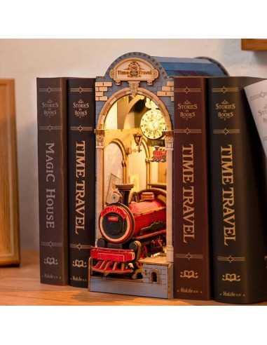 Maquette Time Travel Book Nook - Rolife Maquette Time Travel Book Nook - Rolife