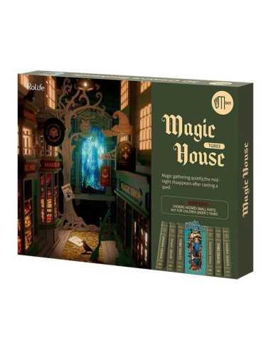 Maquette Magic House Book Nook - Rolife Maquette Magic House Book Nook - Rolife