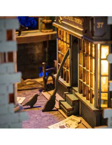 Maquette Magic House Book Nook - Rolife Maquette Magic House Book Nook - Rolife