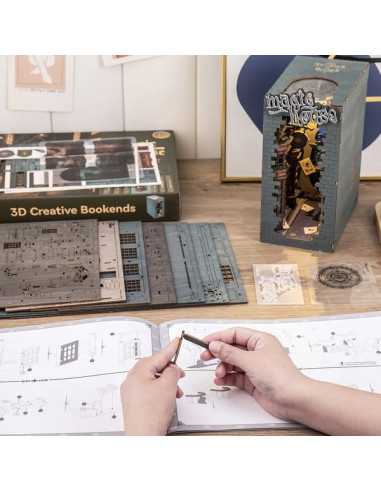 Maquette Magic House Book Nook - Rolife Maquette Magic House Book Nook - Rolife