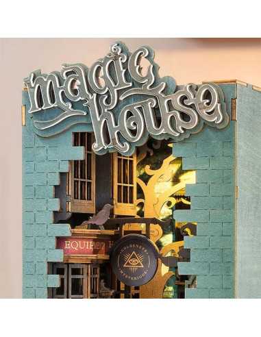 Maquette Magic House Book Nook - Rolife Maquette Magic House Book Nook - Rolife