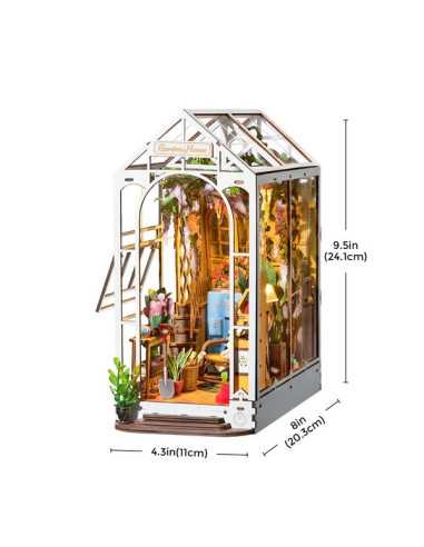 Maquette Gardenhouse Book Nook - Rolife Maquette Gardenhouse Book Nook - Rolife