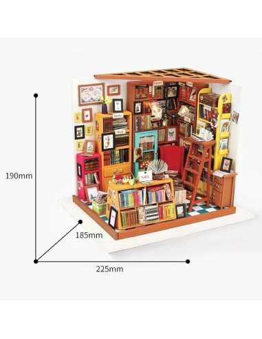 Maquette librairie Sam's Study - Rolife Maquette librairie Sam's Study - Rolife