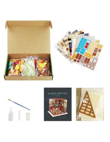 Maquette librairie Sam's Study - Rolife Maquette librairie Sam's Study - Rolife